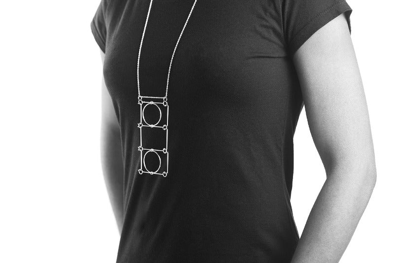 Pendentif en T avec chaîne Axel-bis main image 0