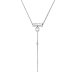 T-shape Pendant with Axel Chain