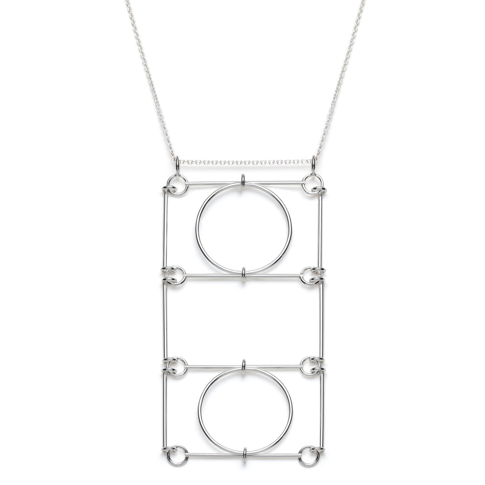 Axel Domino Pendant with Chain