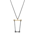 Axel-bis Trapeze Pendant with Chain