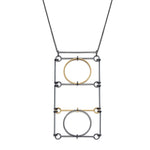 Axel-bis Domino Pendant with Chain